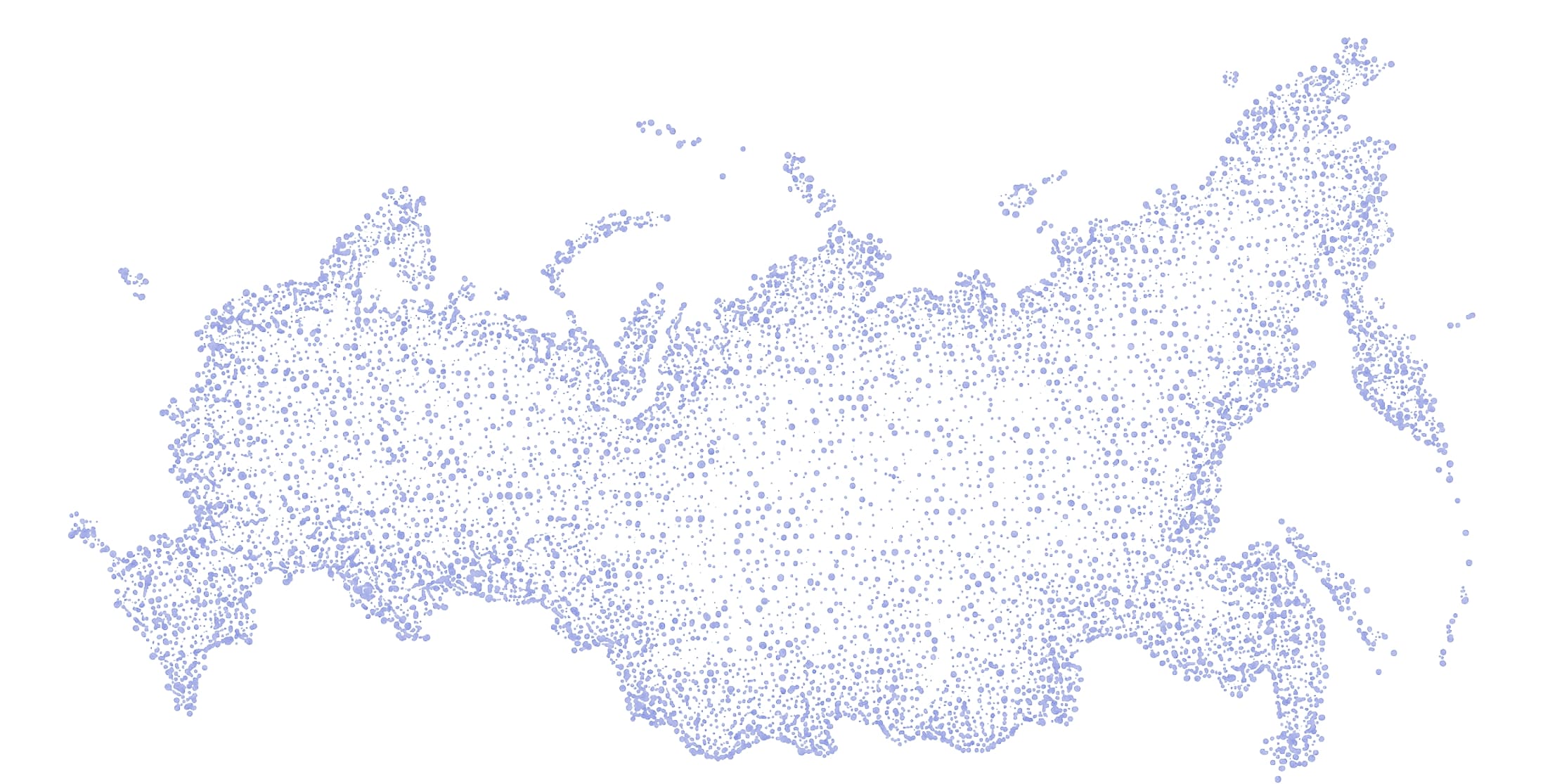 Объекты по всей России
